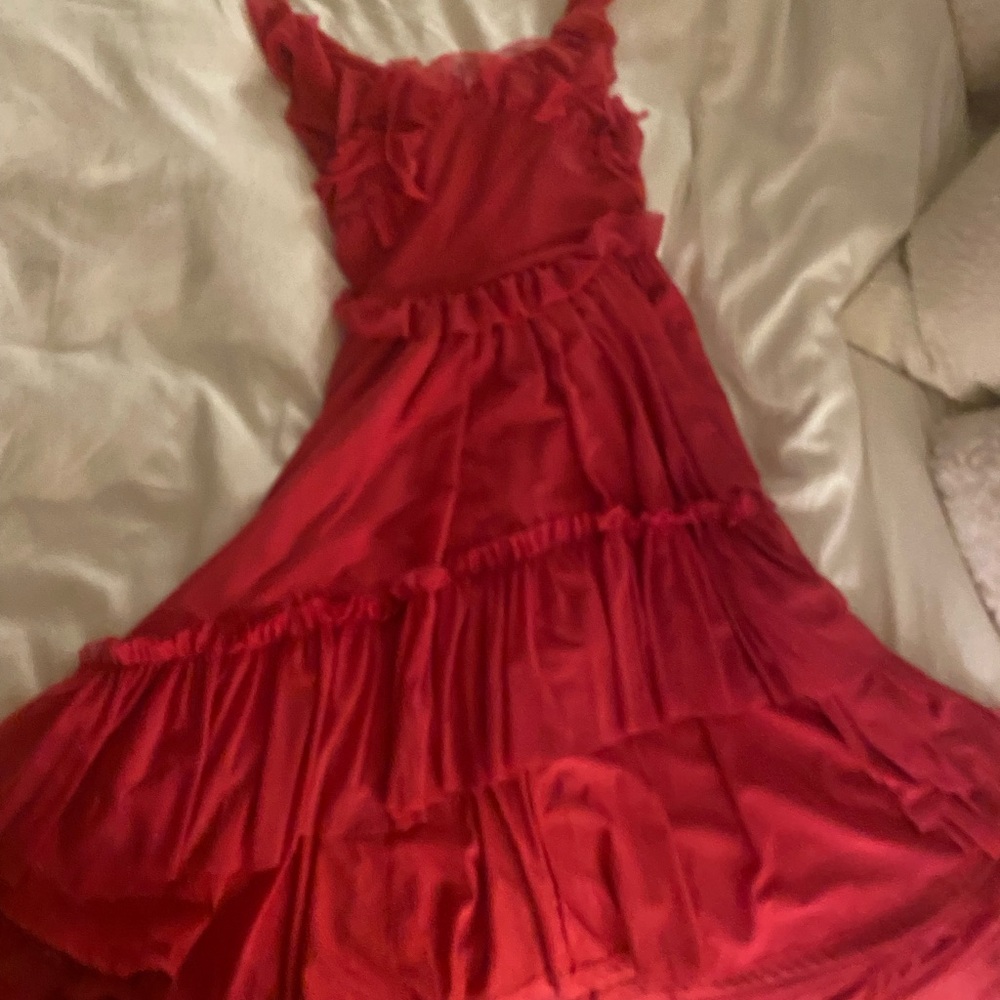 Charming Hot Pink Kids Dress